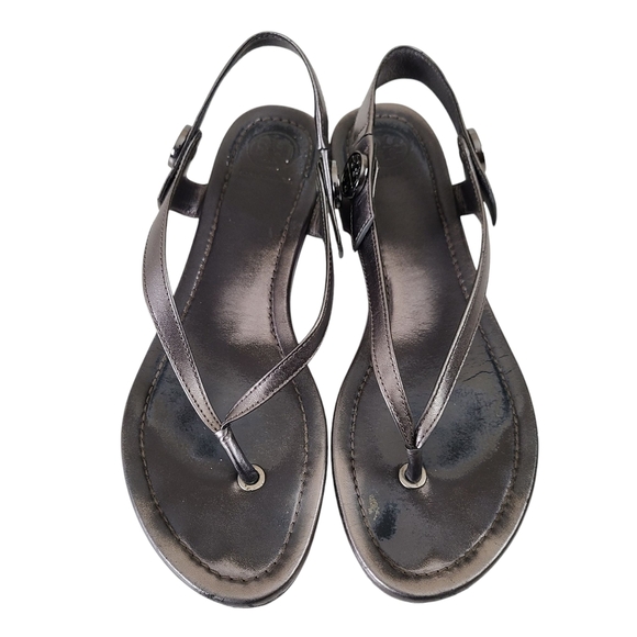 Tory Burch Shoes - Tory Burch Minnie Travel Slingback Sandals Size 7.5